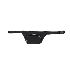 Basic Essential Waist Bag Black