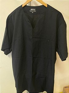 Camisa Lisa Preta