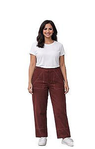 Calça Vermelha Rouge de Alfaiataria - Animale