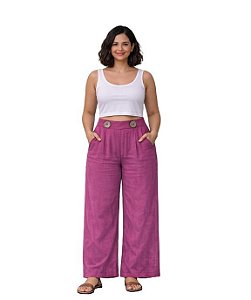 Calça Roxa Amethyst de Alfaiataria - Animale