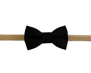 Faixa de Tecido Bebê Linho - Preto