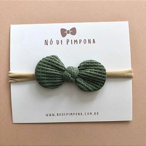 Faixa de Tecido Bebê Algodão-  Verde