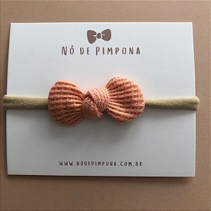 Faixa de Tecido Bebê Algodão-  Salmão