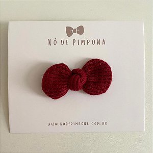 Laço de Tecido Algodão- Vermelho