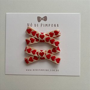 Dupla de Laço de Corações