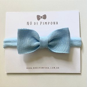 Faixa Para Bebê Jeans - Azul