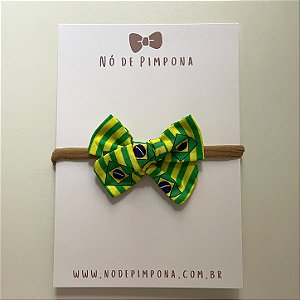 Faixa de Bebê Brasil (M) 100% algodão