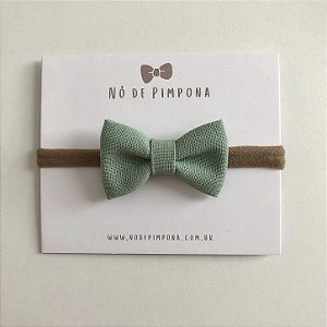 Faixa de Bebê Linho - Verde