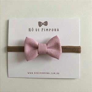 Faixa de Bebê Linho - Rosa