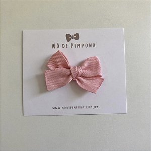 Laço Jeans - Rosa