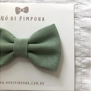 Laço de Linho G- Verde