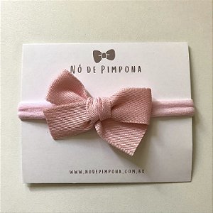 Faixa de Bebê Jeans - Rosa