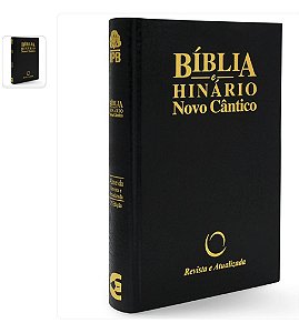 BIBLIA E HINÁRIO NOVO CÂNTICO CAPA DURA