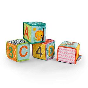 BLOCOS DE EMPILHAR TECIDO COM SOM GRAB E STACK BLOCKS