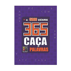 MAIS DE 5000 PALAVRAS 365 CACA PALAVRAS