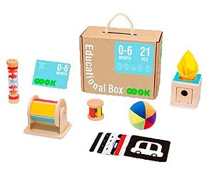 CAIXA EDUCACIONAL 21PCS