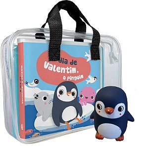 LIVRO PARA BANHO DIA DE VALENTIM O PINGUIM