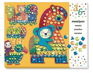COLAGEM COM MOSAICO ANIMAIS