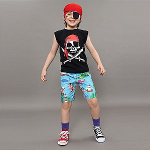 FANTASIA HALLOWEEN PIRATA DO TESOURO A23