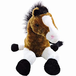 CAVALO DEITADO TECIDO