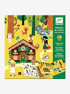 ADESIVOS REPOSICIONAVEIS FLORESTA MAGICA