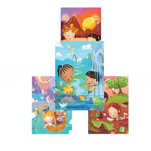 QUEBRA CABECA EXPLORANDO NATUREZA AGUA 60PCS