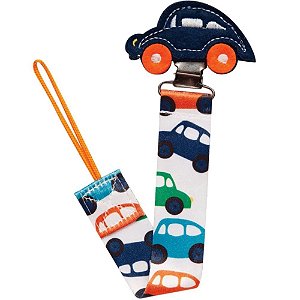 PRENDEDOR DE CHUPETA CARRINHO