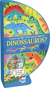 LIVRO GLOBO ONDE NO MUNDO ESTAVAM OS DINOS