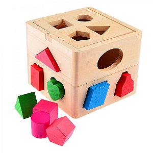 CUBO PARA ENCAIXE DE MADEIRA
