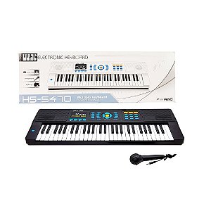 TECLADO ORGAO ELETRICO COM MICROFONE