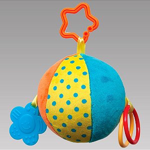 BOLA PLUSH COM MORDEDOR