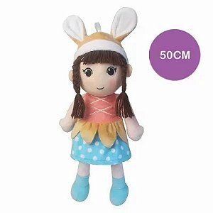 BONECA DE PANO MALU 50CM