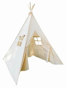 TENDA DE INDIO CRUA COM JANELA