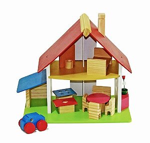 MINI CHALE COM GARAGEM