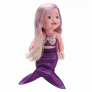 BONECA MY LITLLE COLLECTION SEREIA ROXA