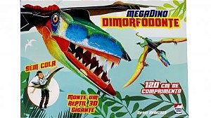 LIVRO MEGADINO DIMOFORDONTE MONTE DINOSSAURO GIGANTE