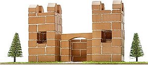 CASTELO PEQUENO PARA MONTAR COM CIMENTO 120 PCS