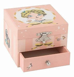 CAIXA DE JOIA MUSICAL MENINA EGLANTINE