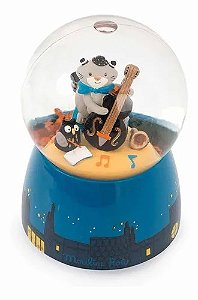 GLOBO DE NEVE MUSICAL DE GATINHO