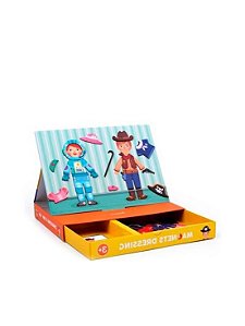 JOGO 2 EM 1 MAGNETICO VESTINDO MENINOS E MENINAS