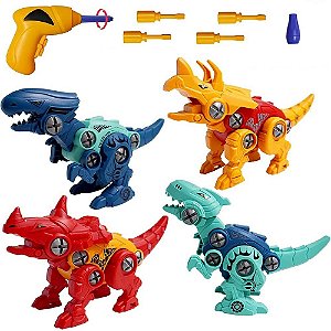 DINOSSAURO MONTA E DESMONTA 112 PCS