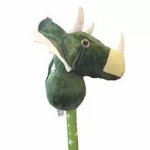 GALOPA DE PAU COM SOM DINOSSAURO TRICERATOPS