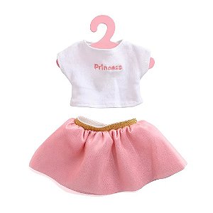 ROUPA DE BONECA SCHOOL COM CABIDE 777
