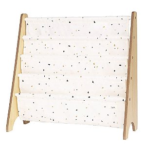 RACK PARA LIVROS  3 SPROUTS CREME 447