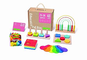 CAIXA EDUCACIONAL 48PCS