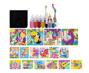 KIT ARTE DE PINTURA EM AREIA