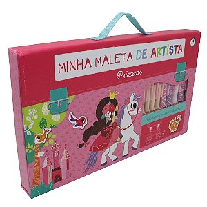 LIVRO MINHA MALETA DE ARTISTA PRINCESAS