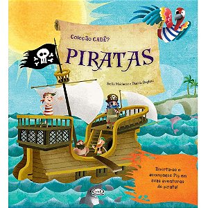 LIVRO PIRATAS COLECAO CADE