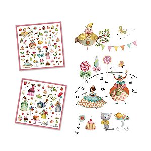 ADESIVOS CHA DE PRINCESA 160