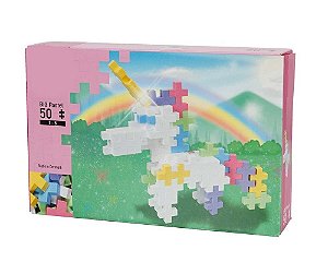 BIG PASTEL UNICORNIO 50PCS PLUS PLUS